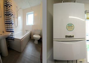 Bathroom and Boiler- click for photo gallery